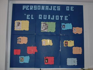 IES de Valmojado: Mural de Personajes